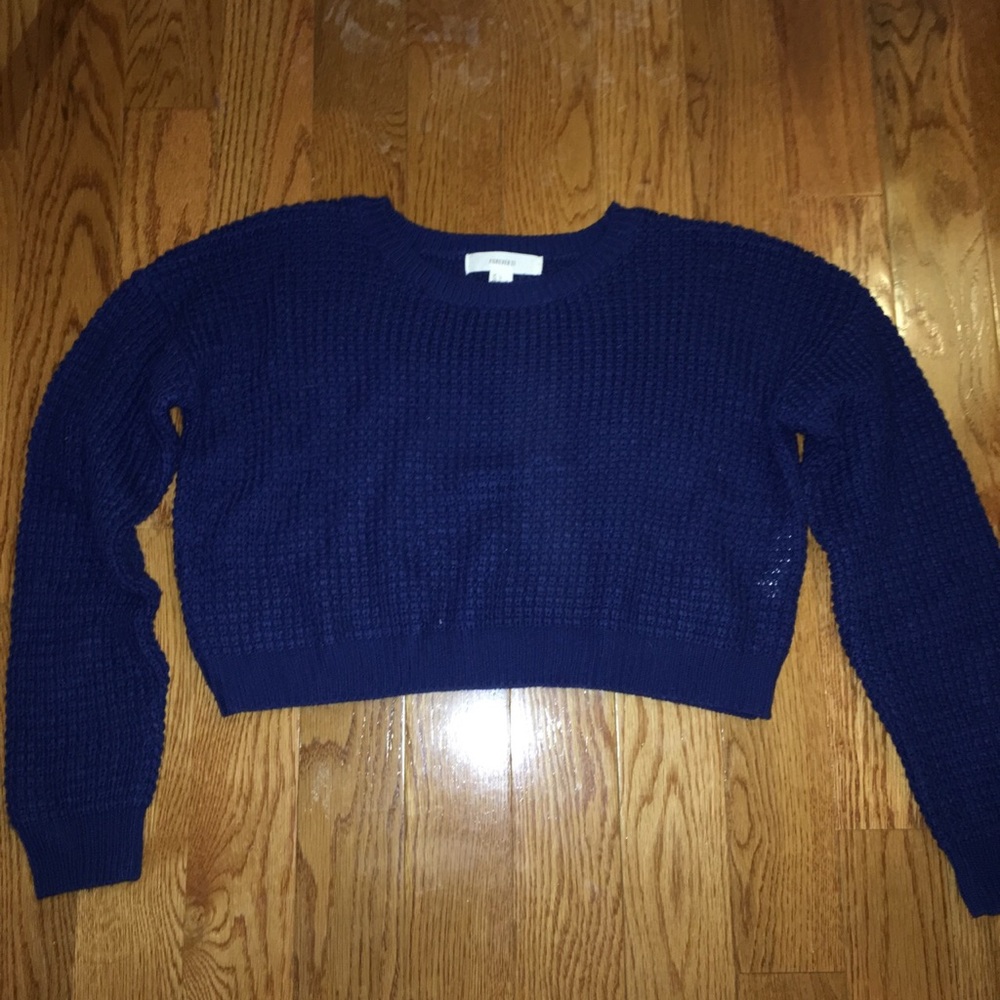 Cropped sweater
